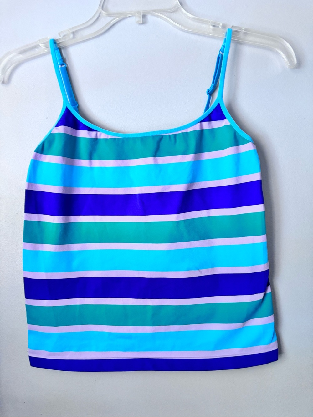 Victoria's Secret Blue Teal Striped Camisole